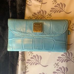 💖DOONEY & BOURKE BLUE WALLET W/ CHECK HOLDER💖
